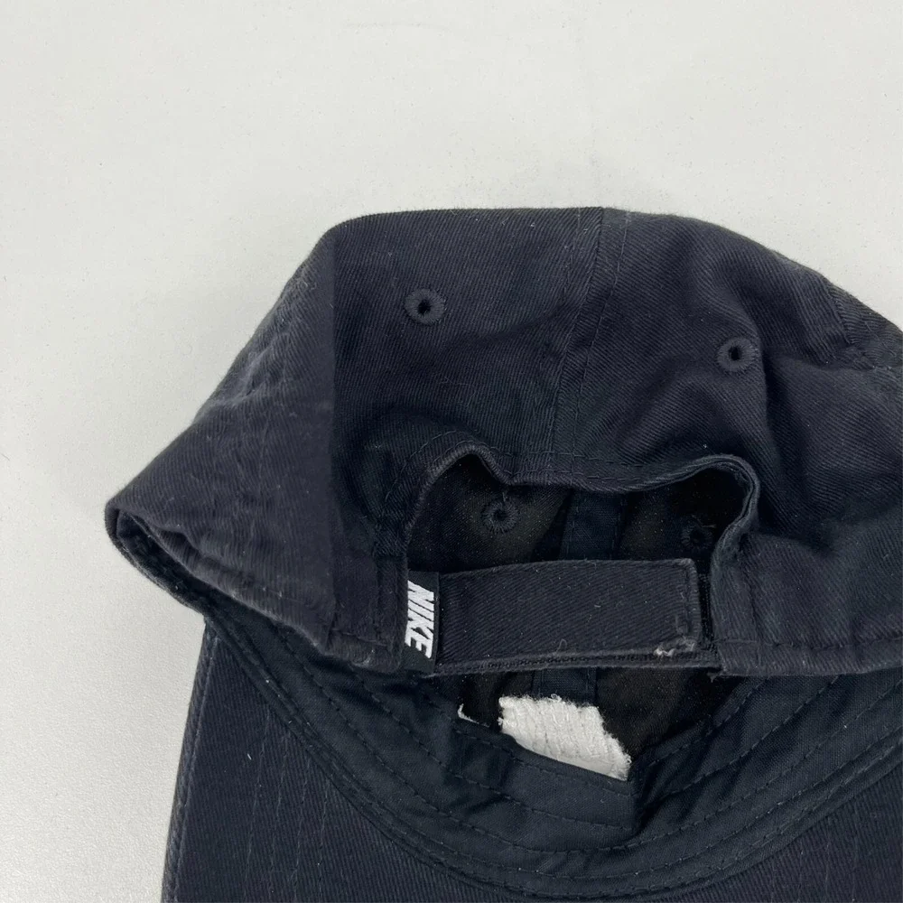Nike Infant Futura Logo Baseball Cap Black Adjustable Cotton Hat